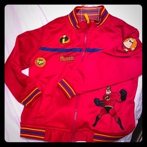 Vintage Incredibles Bomber jacket. Kids size 6x.